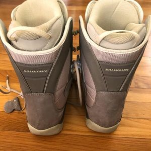 Salomon Snowboard boot with autofit Sz 7.5